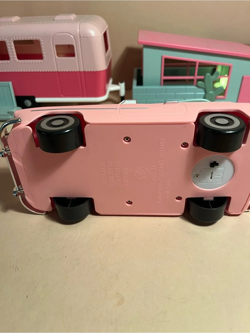 RETRO style set of 3 Pink /airstream -car/ motel / light up decoration 🌵🎀🎀